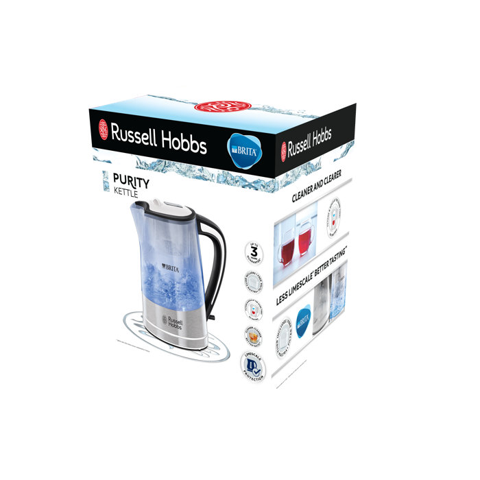 Russell Hobbs Brita Purity 1L Electric Kettle & Reviews Wayfair.co.uk